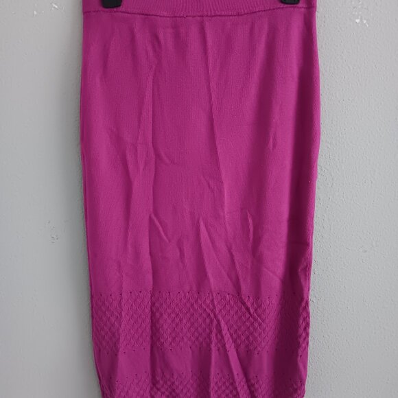 Bold Elements Womens A-Line Skirt - Fuchsia Sz M 925044 - Picture 5 of 9